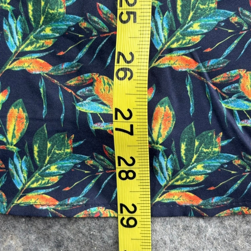 Heritage Report Collection Short Sleeve Shirt Mens S Multicolor Tropical NEW - Picture 8 of 8